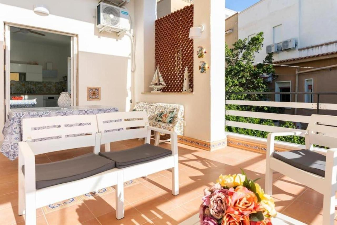 Casa Mare Me' Lejlighed Mondello Eksteriør billede